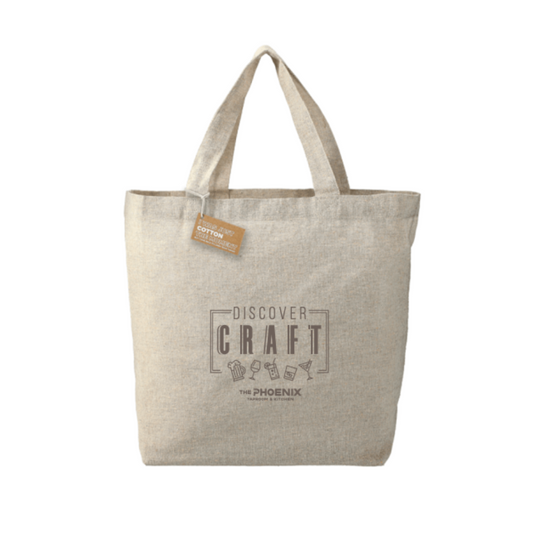 Discover Craft Recycled Cotton Twill Grocery Tote